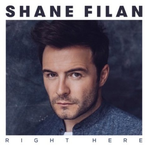 Cover album baru Shane Filan 'RIGHT HERE' © East West Records/ Warners