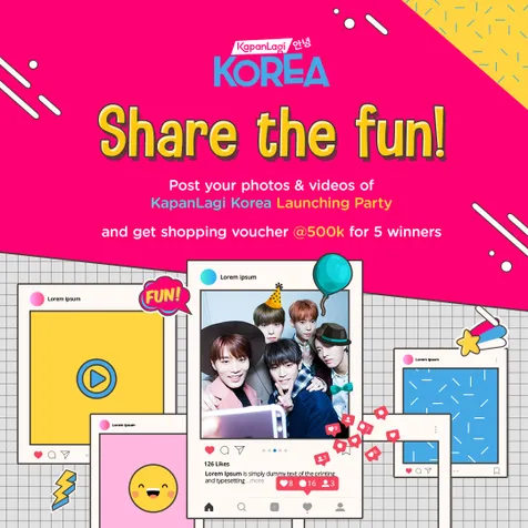 Posting Momen Seru di Launch Party