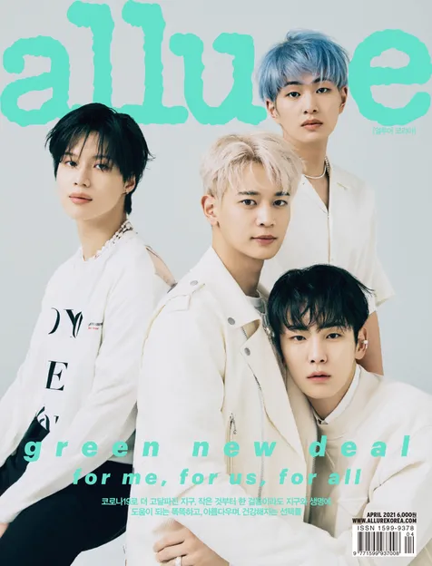 Pamer Visual Bercahaya, SHINee Terpilih Menjadi Model Sampul Majalah 'Allure' Edisi Bulan April
