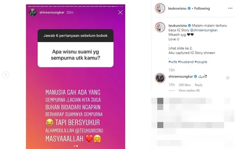Buat Teuku Wisnu Terharu