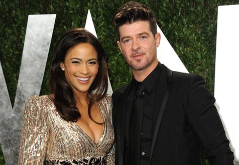 Paula Patton - Robin Thicke. ©digitalspy