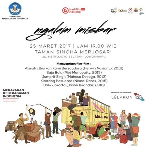 Yuk Akhir Pekan Nonton Film Indonesia Pilihan di NGALAM 
