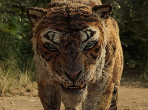 Shere Khan, musuh bebuyutan Mowgli. (Courtesy of Netflix)