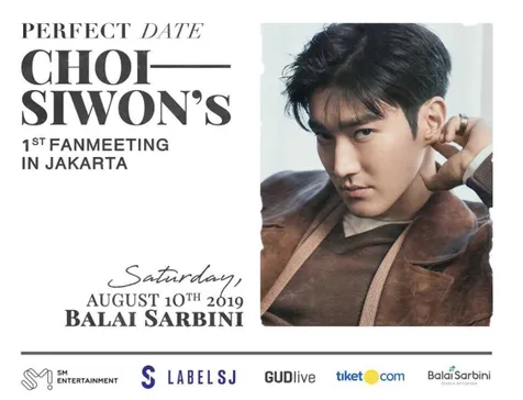 Siwon Gelar Fan Meeting Tunggal di Indonesia