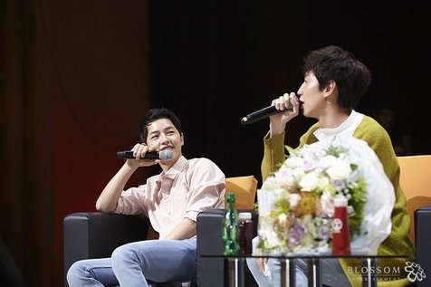 Lee Kwang Soo saat hadir di fanmeet Song Joong Ki © Blossom Entertainment