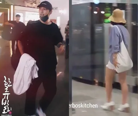 Saat mereka di bandara Ngurah Rai © Istimewa