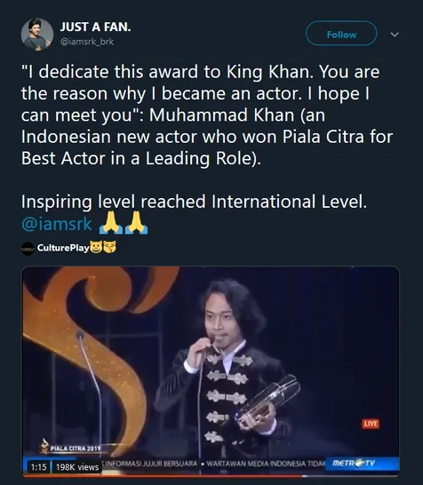 Dibantu Netizen Agar Dinotice SRK