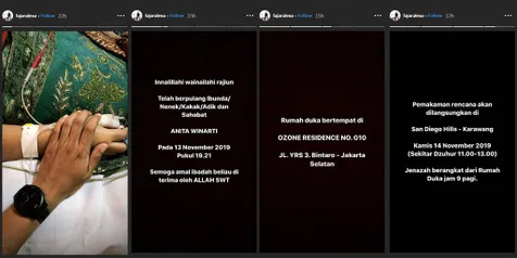 Instagram Story Fajar
