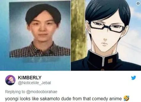 Suga Bagai Karakter Anime