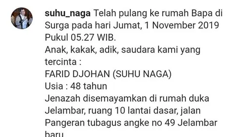 Dibenarkan Kerabat