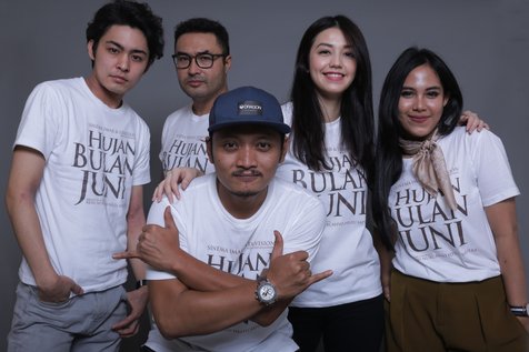 Cast HUJAN DI BULAN JUNI © Kapanlagi/Budy Santoso