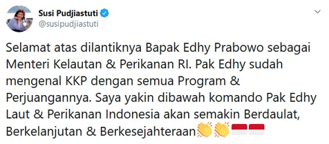Percaya Pada Kinerja Penggantinya