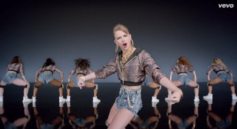 Taylor Swift mencoba untuk Twerking/Youtube©