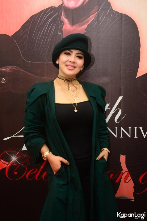 Syahrini bangga bisa kolaborasi dengan Air Supply. ©KapanLagi.com/Bayu Herdianto