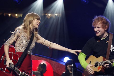 Taylor Swift & Ed Sheeran. ©askaticket.com