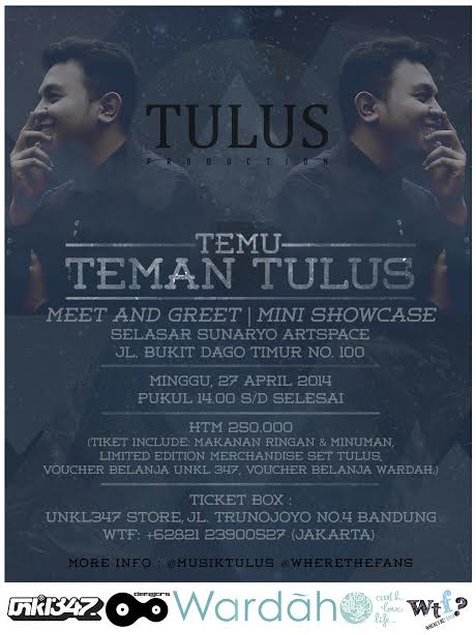 Poster Temu Teman Tulus