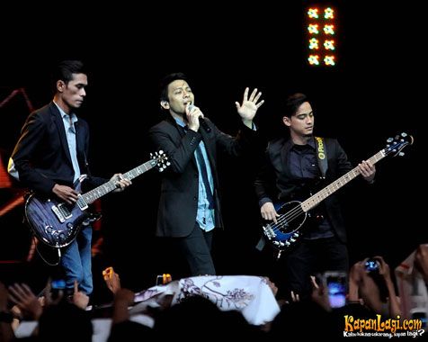 NOAH ketika tampil di Dahsyatnya Awards @foto: KapanLagi.com®/Bambang E Ros