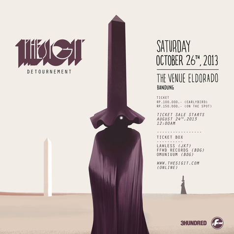 Poster konser The SIGIT @thesigit.com