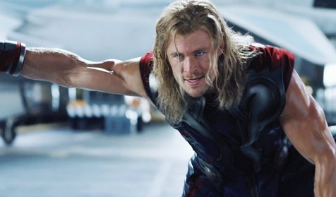 Capek moshing, Thor? @www.comicbookbrain.com 