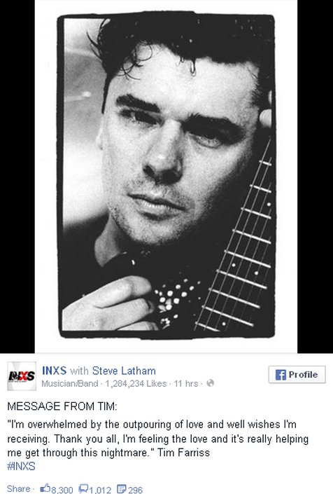 Tim Farriss © INXS Official Facebook