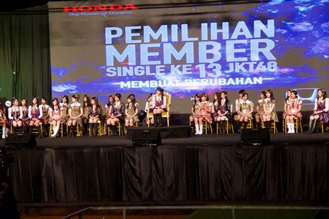 Pemilihan member single ke-13 JKT48 © Kapanlagi.com®/djokopoerwanto