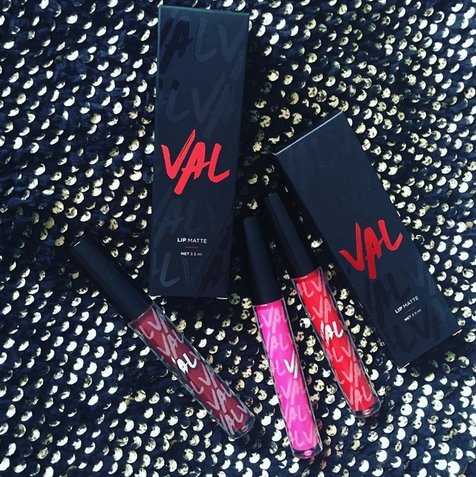 Lipstik VAL dibuat dengan bahan grade A ©instagram/val.valerie