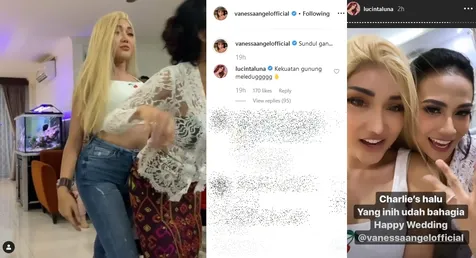 Vanessa Unggah Video Bareng Lucinta Luna