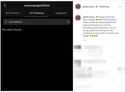 Disindir Gebby Vesta