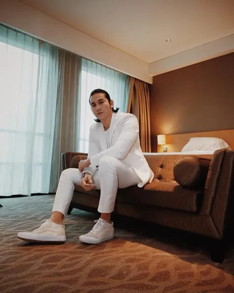 All white