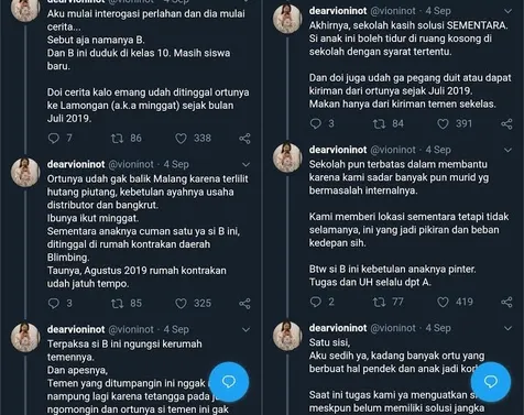 Akan Tinggal di Asrama