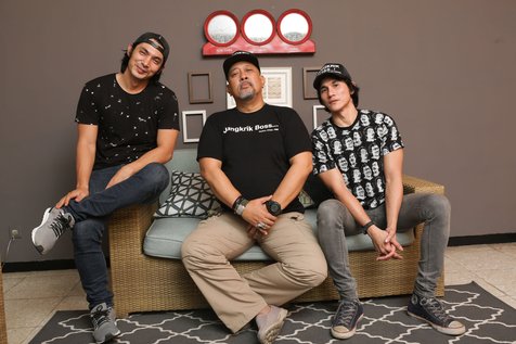 Abimana Aryasatya, Indro Warkop & Vino G. Bastian © Kapanlagi/Budy Santoso