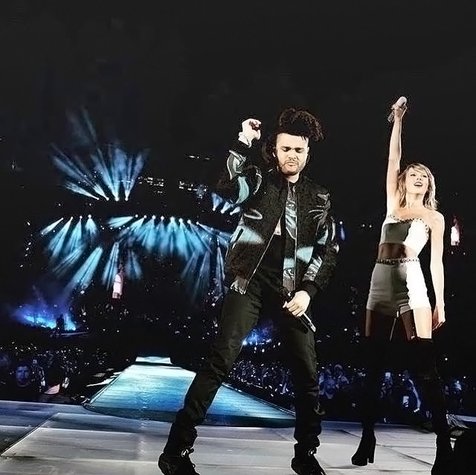 The Weeknd & Taylor Swift © The Weeknd Official Facebook