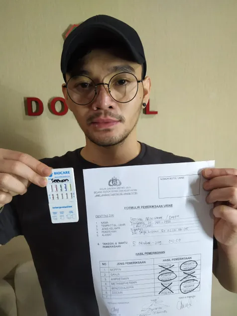 Tertangkap Narkoba