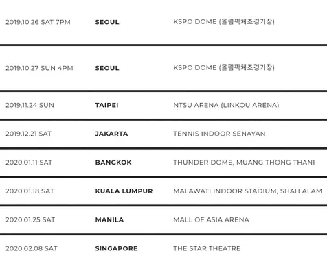 Konser WINNER Bulan Desember