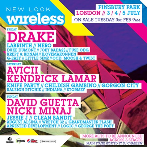 New Look Wireless Festival © Nicki Minaj Official Facebook