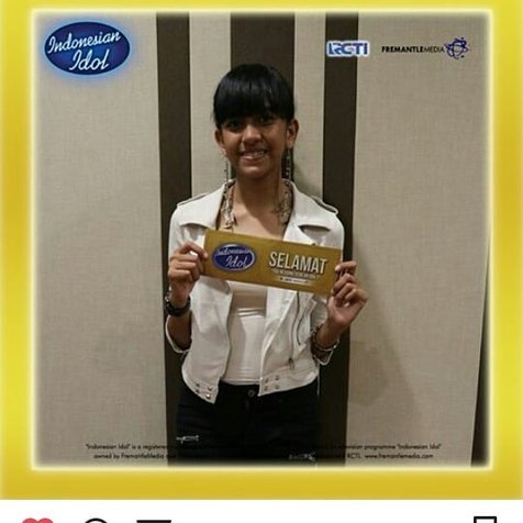 Susul Mona Magang, Withney harus mengakhiri perjuangannya di Indonesian Idol 2018 © instagram.com/withneysambono