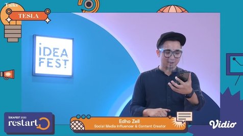 Work Play Balance Kunci Sukses Edho Zell Jadi Influencer Dengan 3 7 Juta Subscriber Kapanlagi Com