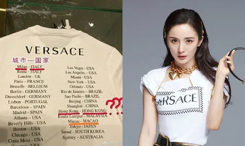 Yang Mi dan Versace