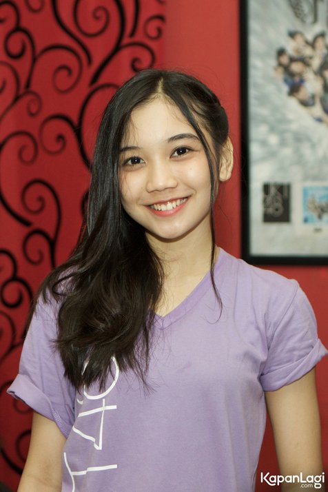 Zahra Yuriva dari tim J terpilih sebagai vokalis baru JKT48 Band © KapanLagi.com/Djoko Poerwanto