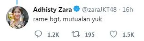 Zara Ajak Netizens Mutualan