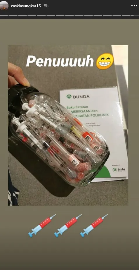 Penuh Jarum Suntik