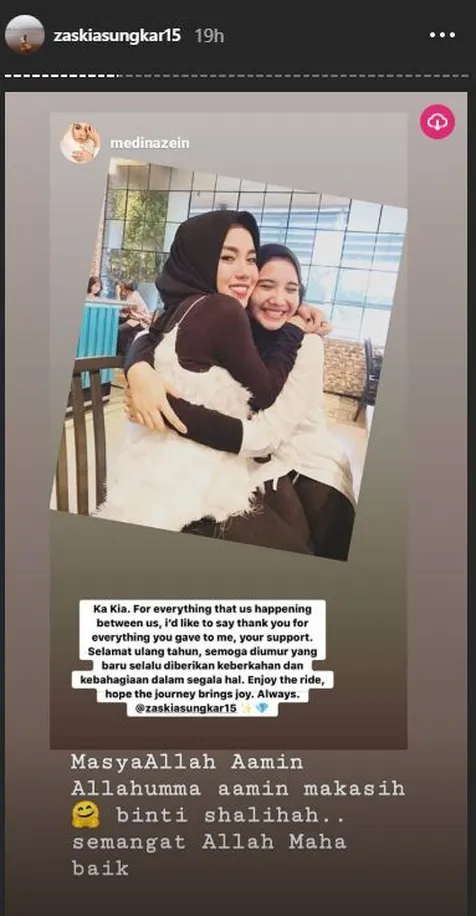 Apa Tanggapan Zaskia Sungkar?