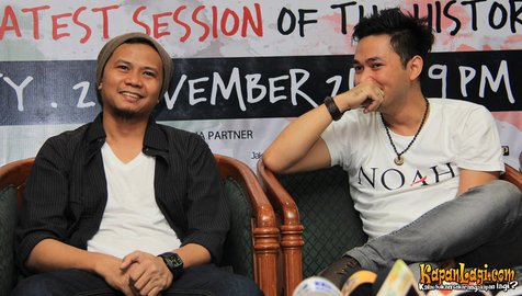 Reza NOAH dan Ariel NOAH ©KapanLagi.com