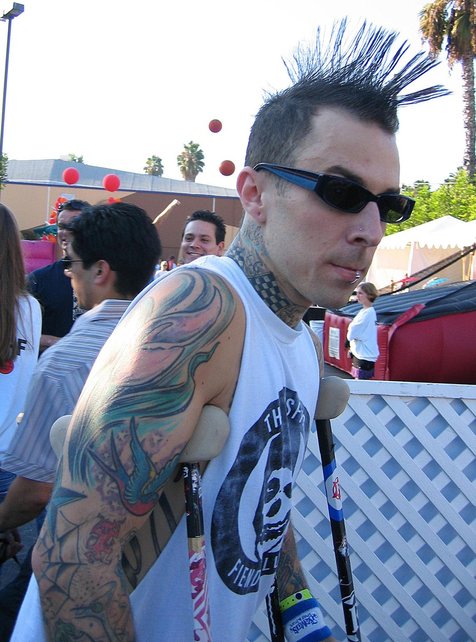 Travis Barker © Fameflynet