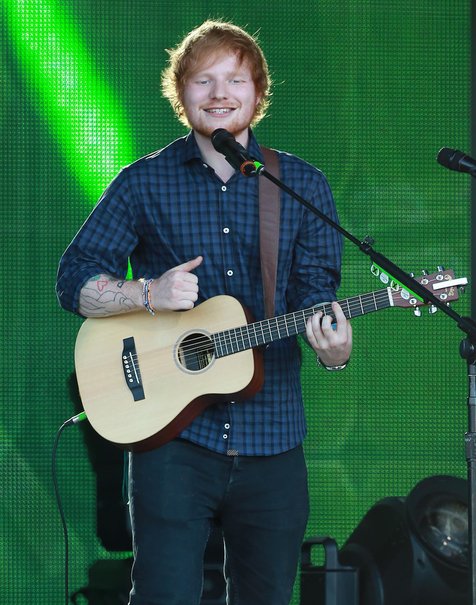 Ed Sheeran @Fameflynet