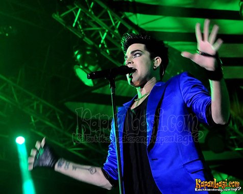 Adam Lambert @KapanLagi.com