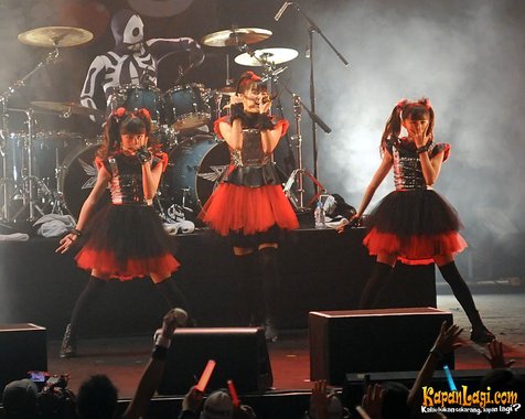 Konser Babymetal di Indonesia tahun lalu/KapanLagi®