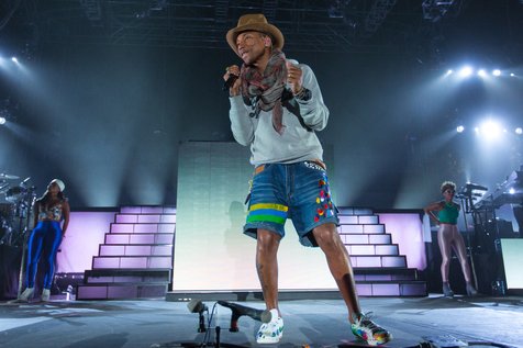 Pharrell Williams akui kalau dia tengah berkolaborasi bersama Missy Elliott ©Splash