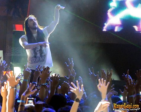 Apakah musik Steve Aoki jadi obat mujarab bagi dunia musik di masa depan? ©KapanLagi.com