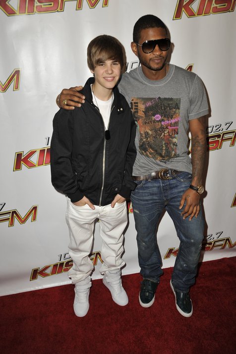 Justin Bieber dan Usher ©hollywood